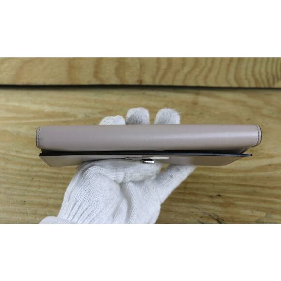 Fendi Wallet Leather Brown Gray Peekaboo Continental Certificate of Authenticity - Picture 9 of 16